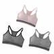 thumbnail image 4 of Sonducket Camiseta sin mangas, carpeta de pecho y ligera, diseño de cuello en U, carpetas elásticas para el pecho, Fitness, ejercicio, Ropa interior Rosa, 4 of 6