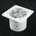 thumbnail image 5 of PIAOCAIYIN 6in Duct 350m³/h 40W 110V Iron Ventilation Fan 50Db, 2800 RPM for Kitchen - White, 5 of 12
