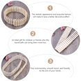 thumbnail image 4 of OUNONA 3pcs Miniature Landscape Fences Wood Beige Fence Display Decor For Micro Gardens, 4 of 8