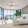 thumbnail image 3 of Costway 52" Ceiling Fan with LED Light Reversible Ceiling Fan w/ Adjustable Temperature, 3 of 10