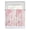 Pink, variant on Kitchen Curtains 54 Inches length, Coastal Sage Green Window Treatment Curtain Drapes, Ocean Coral Starfish Shell Modern Decorative Window Curtains for Bedroom Cafe, 52"x54", 2 Panels