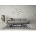 thumbnail image 3 of Ahgly Company Indoor Rectangle Geometric Gray Traditional Area Rugs, 3' x 5', 3 of 4