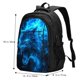 thumbnail image 5 of Fotbe Wolf Mochila con Estampado y Puerto USB para Hombre y Mujer, Mochila Antirrobo, Mochila de Viaje, Mochila Escolar, Mochila Universitaria, 5 of 7