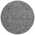 thumbnail image 2 of Addison Rugs Chantille Indoor/Outdoor Transitional Panel Charcoal Washable Round Rug, 8' x 8', 2 of 6