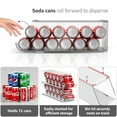 thumbnail image 5 of Sorbus FR-CAN12-2PK 2 Pack Clear Acrylic 12-Can Organizer with Lids, 5 of 5