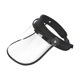 thumbnail image 1 of Protector facial transparente para mujer y hombre, versátil, reutilizable, protector facial completo contra salpicaduras negro, 1 of 9