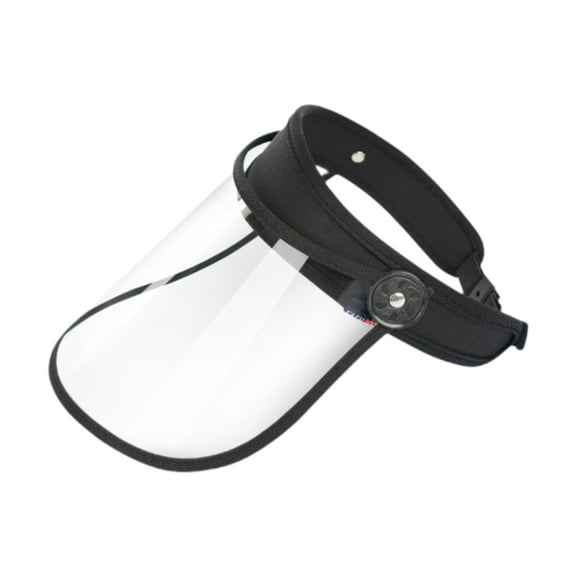 QccHieUs Face Shield Clear Visor Women Men Versatile Reusable Full Face Faceshield Splash black