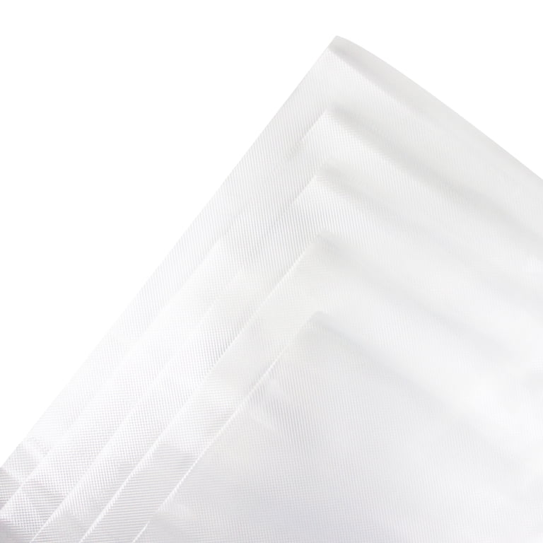 Nesco Vacuum Sealer Quart Bags - 50 Count Reusable Zipper Bags For Food Storage