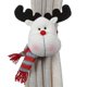 thumbnail image 1 of 2pc Christmas Rubber Band Twist Buckle Curtain Decoration Strap Home Fabric Old Man Snowman Elk Dress Up Buckle Supplies, 1 of 5