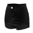 thumbnail image 1 of Pantalones cortos ajustados Zulema cintura alta negro L, 1 of 8