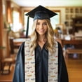 thumbnail image 6 of Fuzoiu Striped Vintage Planes Print Graduation Sash,Graduation Stole,Unisex Adult Graduation Stole Shawl 91" Long,for Academic Commencements Shawl-Flattened, 6 of 7