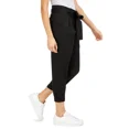 thumbnail image 3 of Indigo Rein Junior's High Rise Paperbag Pants Black Size X-Large, 3 of 3