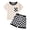 Apricot, variant on GYRATEDREAM Baby Boy Summer Clothes Contrast Color Short Sleeve T Shirts Stretch Rolled Shorts Cute Toddler Outfits 12M-6T