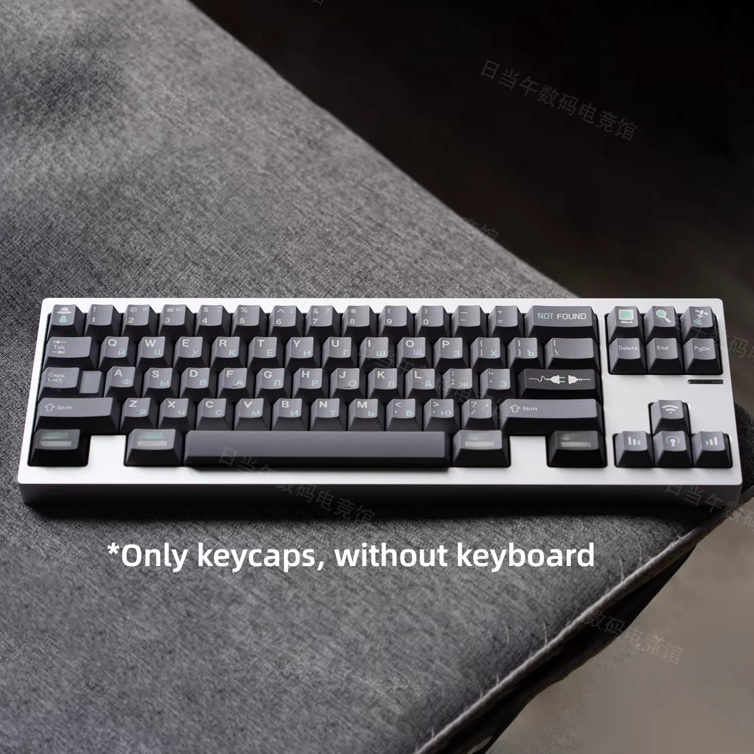 ERROR404 PBT Keycap Full Set, Cherry Profile 5-Side Dye-Sublimation Keycaps for Mechanical Keyboard