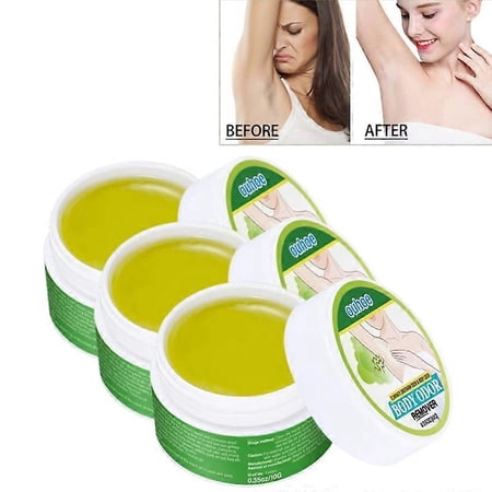 3x Effective Body Odor Removal Cream Sweat Eliminator Underarm Odor Treatment Bad Smell Antiperspirants Lasting Armpit Deodorizer