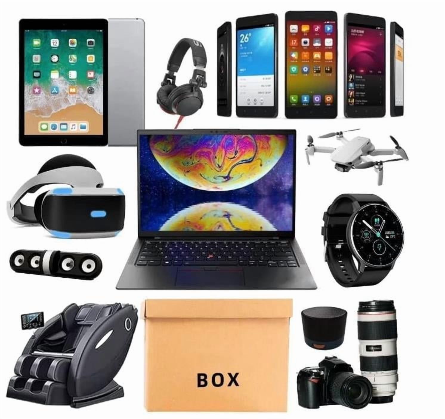 Electronics Value Gift Box: 2-20 Piece Surprise Assortment of Premium Tech & Gadgets