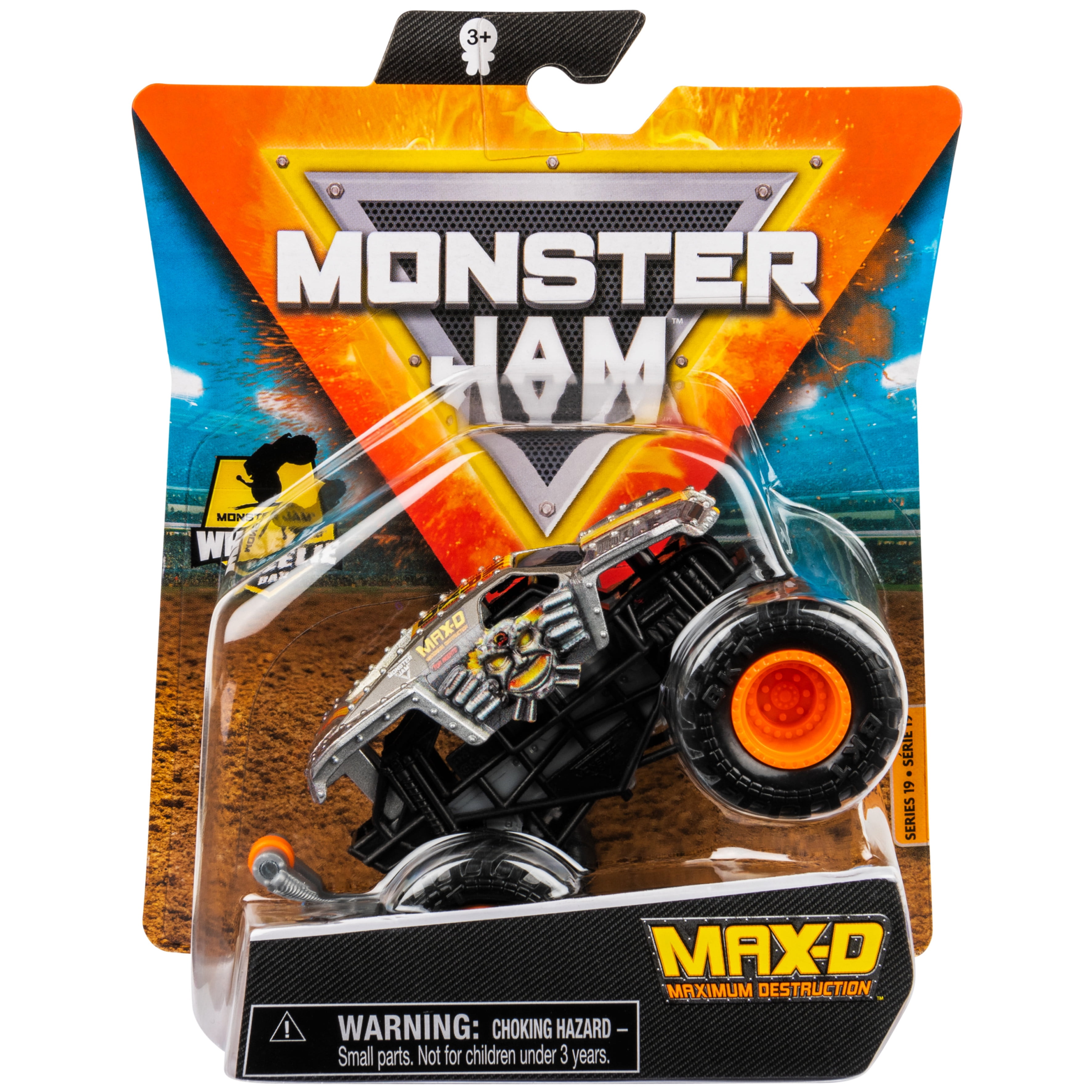 Monster Jam Official Batman Monster Truck Die-Cast Vehicle 1:64
