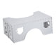 thumbnail image 2 of Taburete de baño plegable para sentadillas, taburete ergonómico para pies, asiento de inodoro Gris claro, 2 of 9