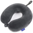 thumbnail image 1 of GFDYREE Travel Pillow Memory Foam for Airplanes - Neck Pillow for Traveling, Car, Home, Flight Pillow for Sleeping with Attachable Snap Strap Soft Washable Cover, Provide Head Neck Support R, 1 of 6