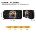 thumbnail image 5 of ZUXONGSY Splash Paint Otter Print Kids Backpack Set with Lunch Box Pencil Case and Water Bottle Holder, 4 PCS Lightweight Preschool Schookbag for Boys Girls, Waterproof Elementary Student Bookbag, 5 of 6