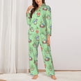 thumbnail image 2 of Naloa Spring Gnome Pajamas for Women Set, Womens Pajama Sets, Lounge Sets for Women, 2pjs for Women-Small, 2 of 7