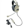 thumbnail image 4 of Califone 3066USB Deluxe Multimedia Stereo Headset with USB Plug, Beige, 4 of 4