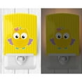 thumbnail image 2 of Owl and Yellow Stripes Ceramic Night Light, 2 of 2
