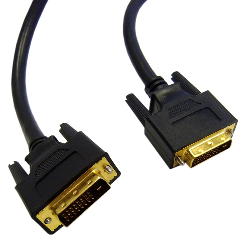 DVID Dual Link Cable, Black, DVID Male, 2 meter (6.6 foot) Walmart