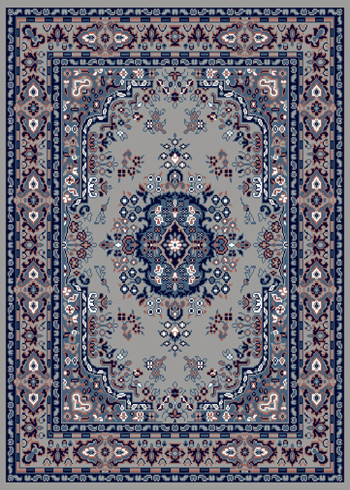 Rugs Silvery Gray Oriental 3x5 Area Rug Traditional Persian Bordered Carpet Rugs Actual Size 3