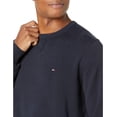 thumbnail image 3 of Jersey Tommy Hilfiger liso con cuello redondo para hombre - Sky Captain, 3 of 4