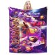 thumbnail image 1 of Manta Ninjago suave, acogedora, cálida y ligera para sofá, cama, silla, camping, viajes, decoración y picnic (203 x 152 cm), 1 of 5