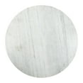 thumbnail image 4 of ZUO Fullerton Natural Marble Top Round Dining Table in White & Gold, 4 of 5