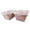 Grey/Pale Pink, variant on SAMMART 42L(11 gallons) Collapsible Plastic Laundry Basket - Foldable Pop Up Storage Container/Organizer - Portable Laundry Hamper- Space Saving Outdoor