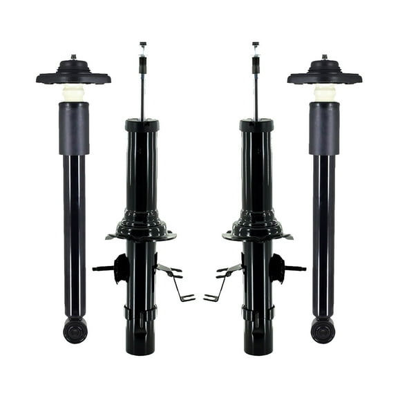 Set of 4 Front Strut-Rear Complete Shock Kit For 2009-2012 Infiniti EX35 AWD