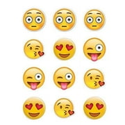 Twelve Emoji Edible Cupcake Frosting Cake Toppers