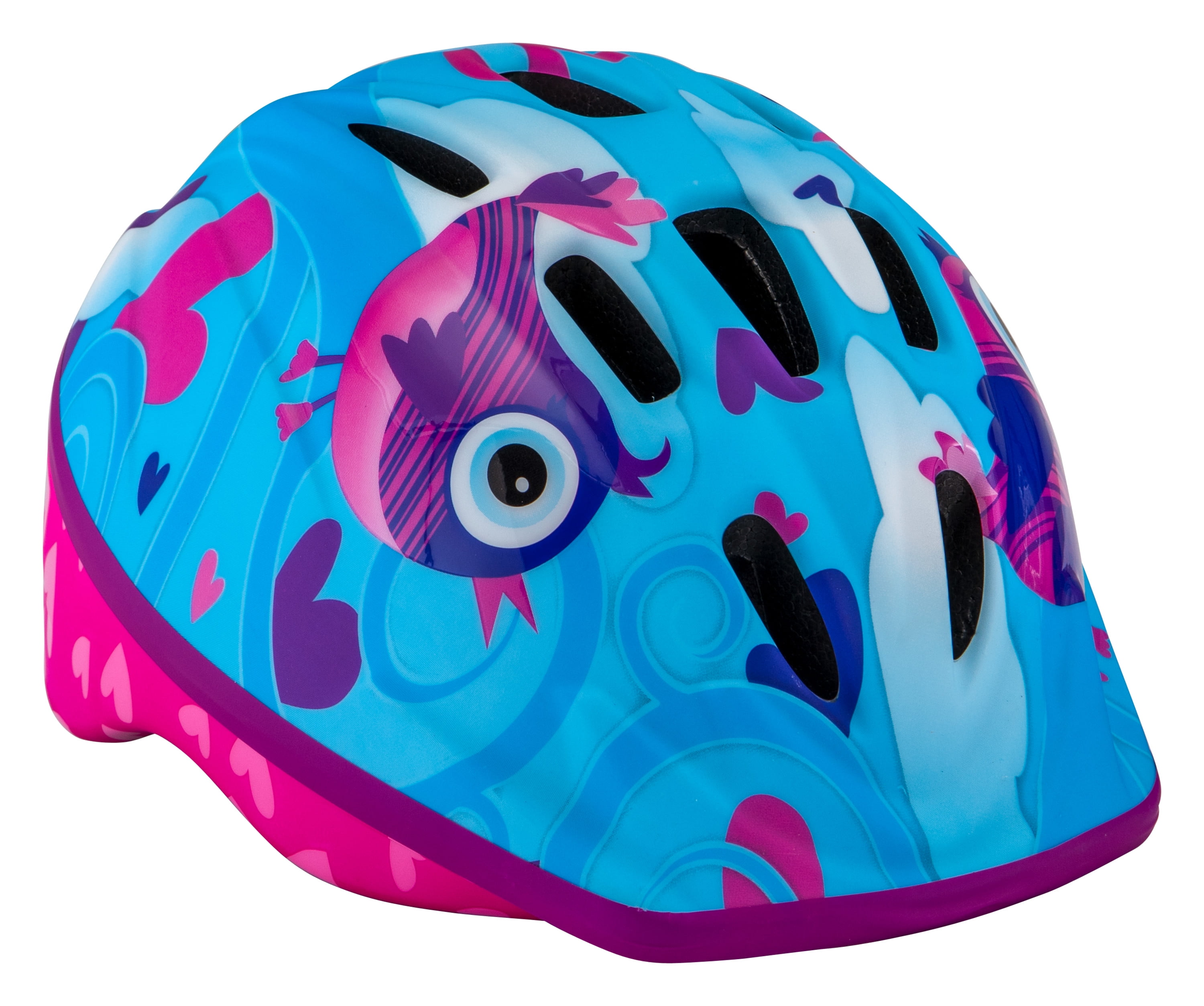 Schwinn Classic Toddler Bicycle Helmet, Ages 3 - 5, Pink/Blue, Owl -  Walmart.com