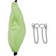 thumbnail image 5 of Cama para hámster para mascotas, jaula cálida para colgar en forma de plátano, color verde, 5 of 5