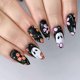 thumbnail image 1 of Halloween Party Hoofs Dull Girlgroup Lemon Gloom With White Specters And Blossomy Detailing Short Square, 1 of 4