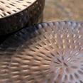 thumbnail image 2 of Preston Set of 2 Bronze Outdoor Stools - L) 16 x 16 x 18 S) 14.5 x 14.5 x 15.5, 2 of 5