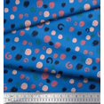 thumbnail image 2 of Soimoi Poly Georgette Fabric Brush Stroke Abstract Print Fabric by The Yard 52 Inch Wide, 2 of 3