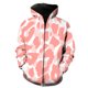 thumbnail image 1 of Sudadera con capucha y cremallera con textura de piel de animal para hombre, divertida, de moda, unisex, para adolescentes, ropa de calle de gran tamaño, estilo Harajuku, con estampado 3D informal, 1 of 6