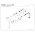 thumbnail image 3 of Kingston Brass KS6028RX Belknap Two-Handle Wall Mount Roman Tub Faucet, Brushed Nickel, 3 of 4
