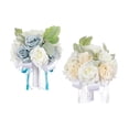 thumbnail image 1 of Elegante ramo de novia para bodas y ocasiones especiales. y azul, 1 of 8