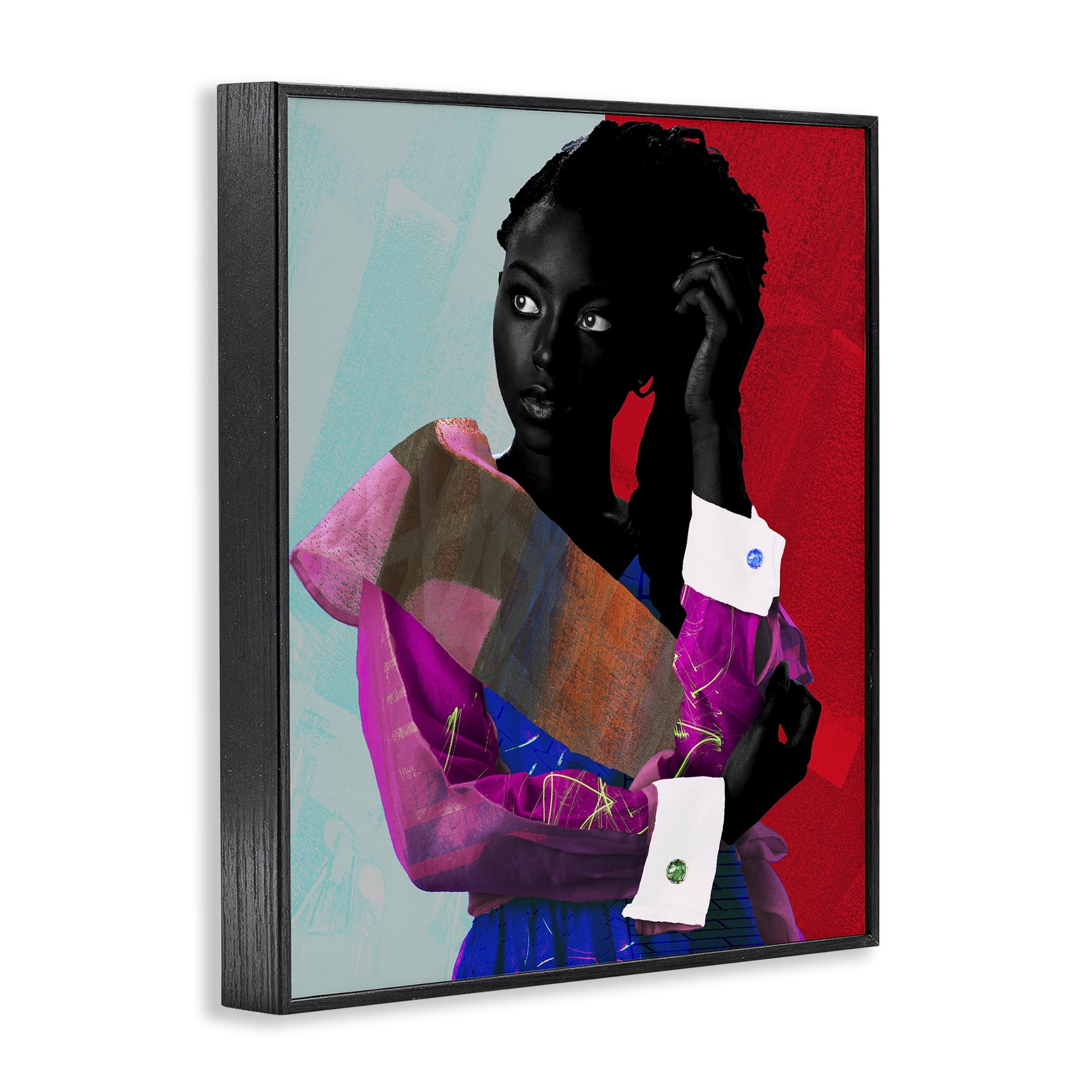 Stupell Industries New York Fashion Style Black Framed Giclee Art, design by NUMA Art