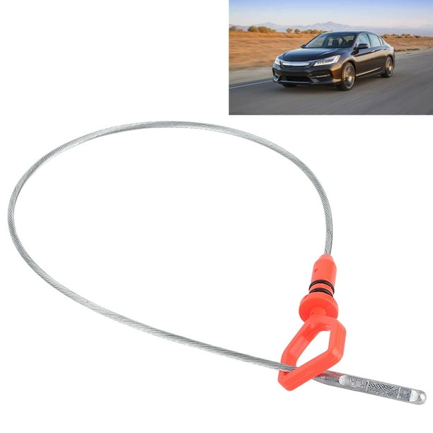 Oil Level Dipstick For 2005-2012 Honda Odyssey Pilot Accord MDX RL 3.5L V6 - 22" Orange Tip