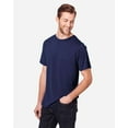 thumbnail image 2 of CORE365 CE111T Unisex Tall Fusion ChromaSoft™ Performance T-Shirt-Classic Navy-3XLT, 2 of 5