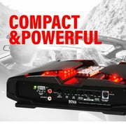 BOSS Audio Systems PT1000 Phantom Series 1000W 2 Channel Vehicle Audio Amplifier, Black