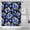 Pioneer Flower Floral-1, variant on Pioneer Flower Floral Print Pattern Shower Curtain 84"x72", Bathroom Decorative Shower Curtain Set with 12 Hooks, Waterproof Washable