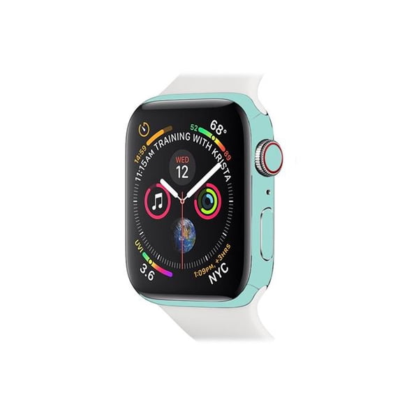 MightySkins APW444-Solid Seafoam Skin for Apple Watch Series 4 44 mm - Solid Seafoam