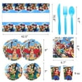 thumbnail image 4 of 81 Pcs One Piece Party Tableware, One Piece Birthday Party Supplies, Paper Plates, Napkins, Cups, Knives, Spoons and Forks,One Piece Themed Birthday Party Supplies Decorations, 4 of 6